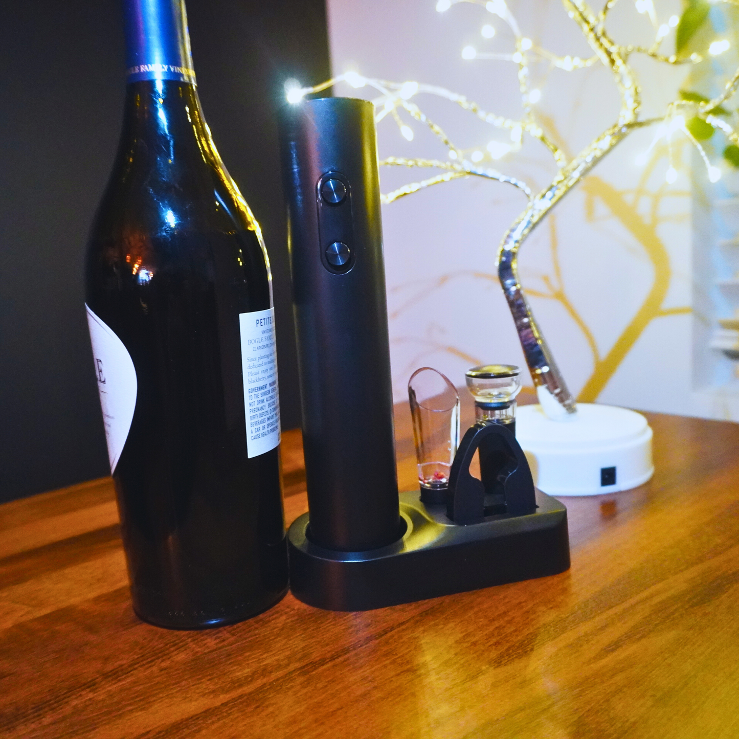 Electric Wine Bottle Opener Set