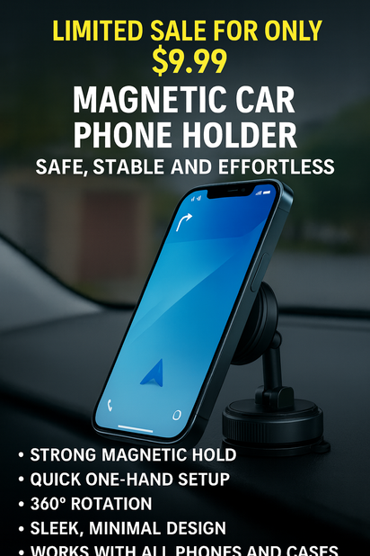 Magnetic Car Phone Holder