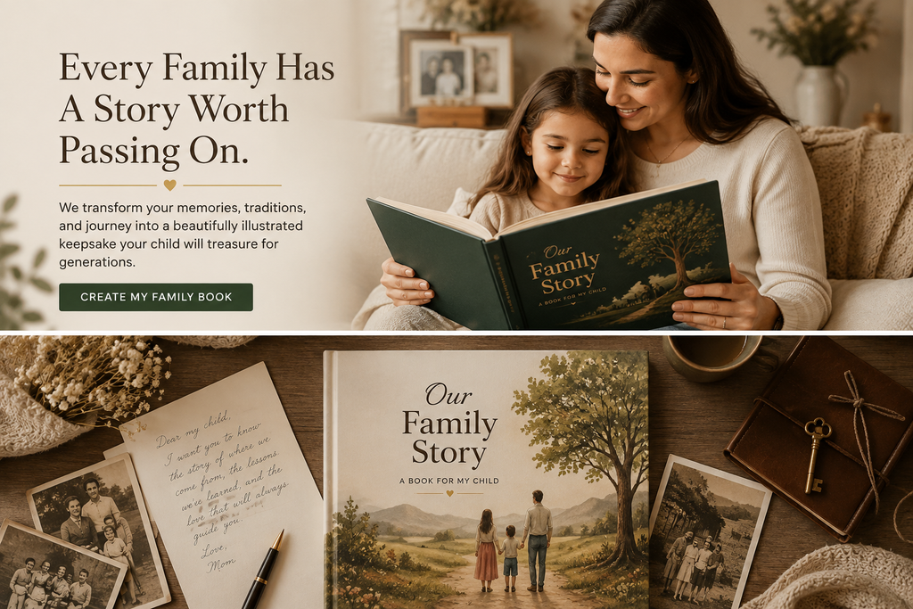 Custom Family Storybook