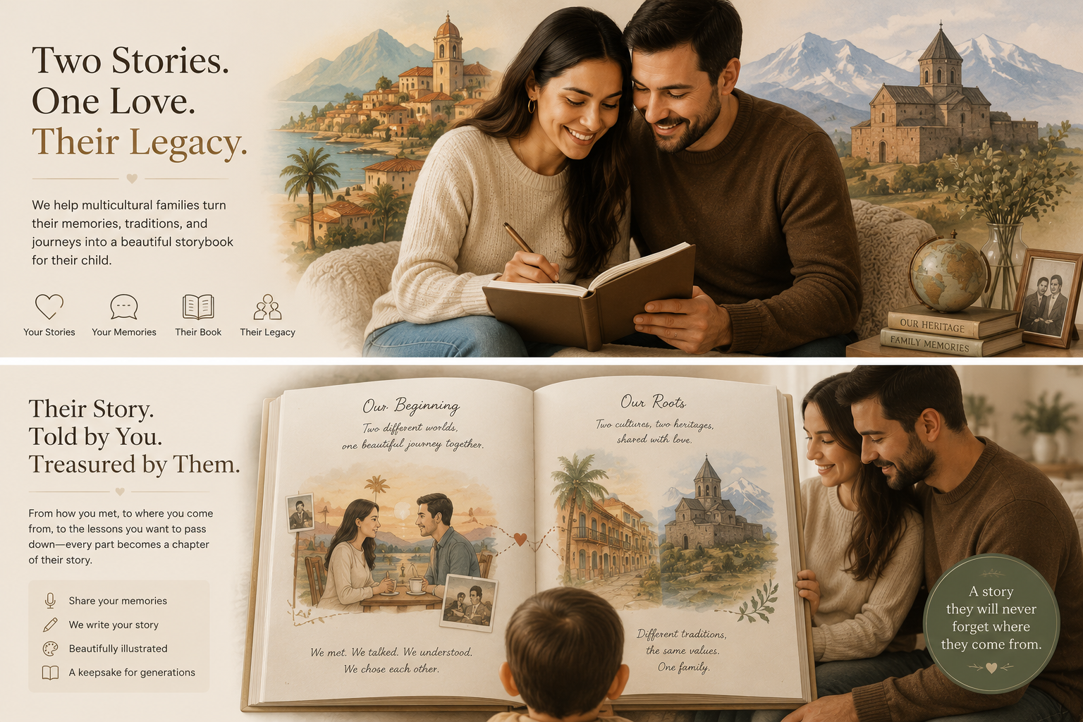 Custom Family Storybook