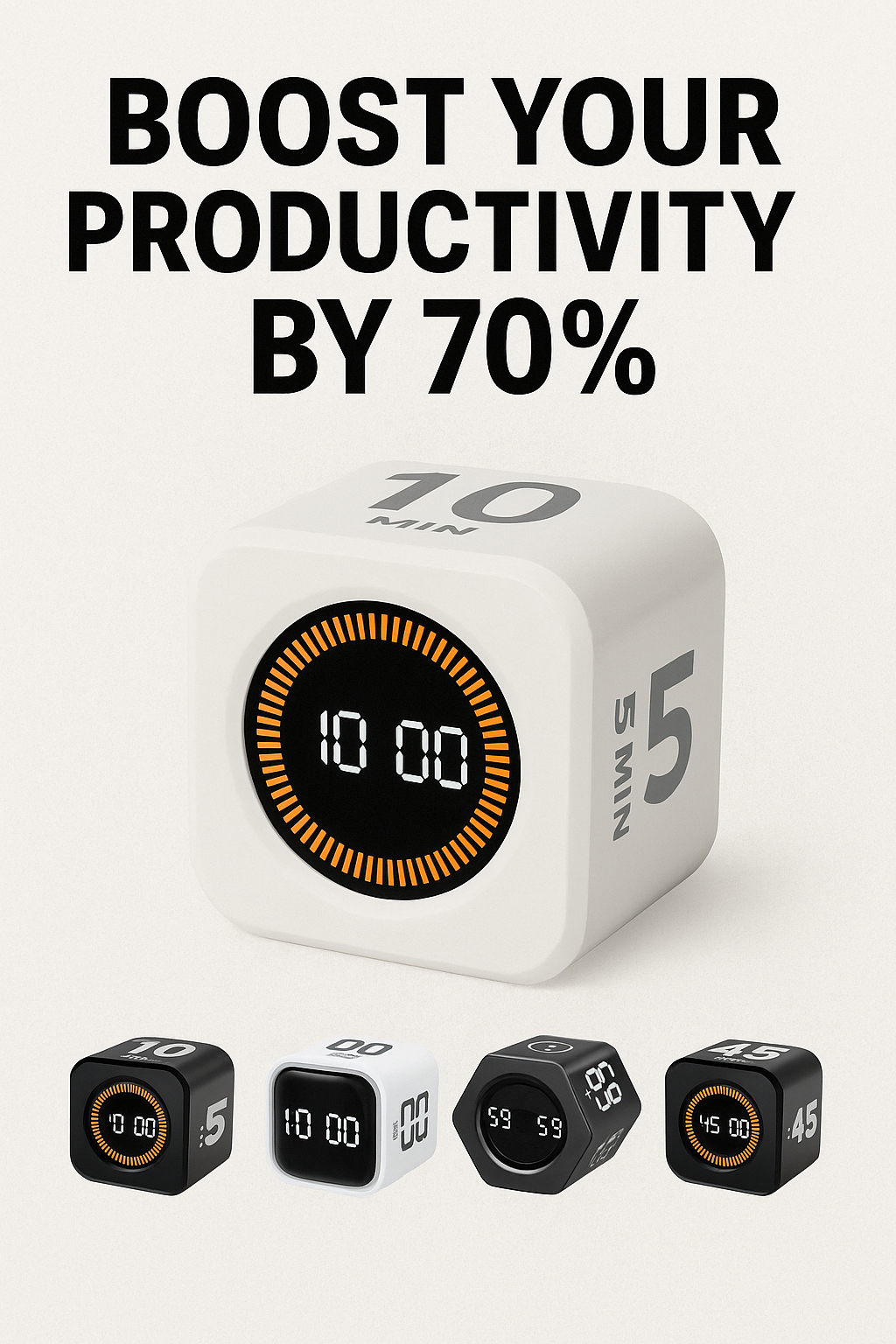 Productivity Timer Cube