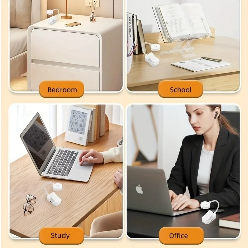 Folding Mini Clip Book Lamp
