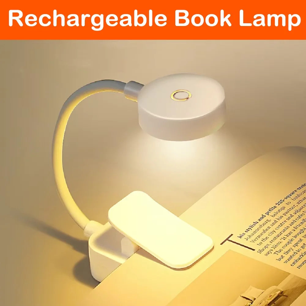Folding Mini Clip Book Lamp