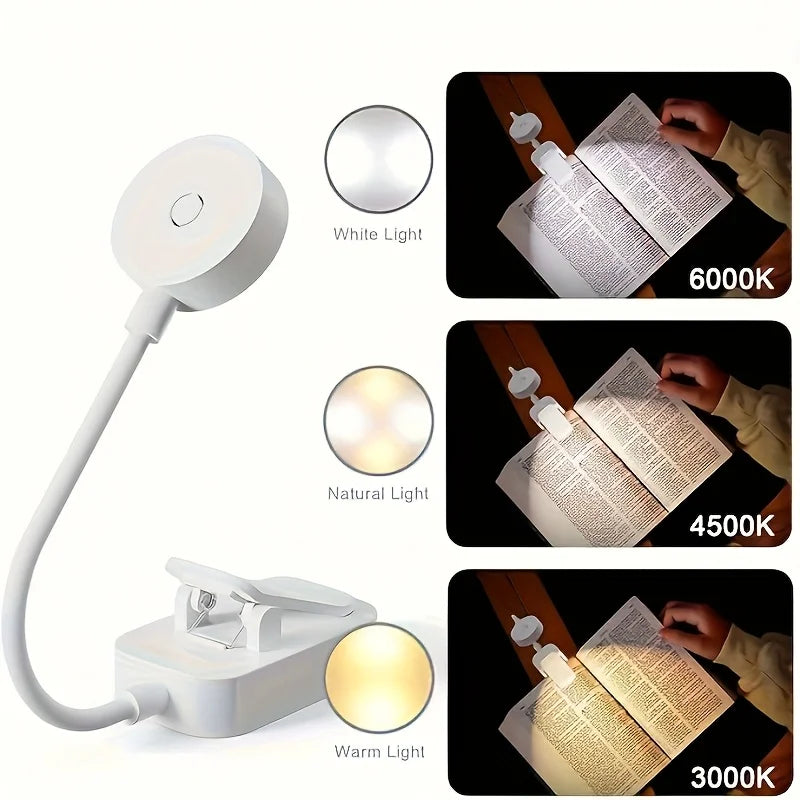 Folding Mini Clip Book Lamp