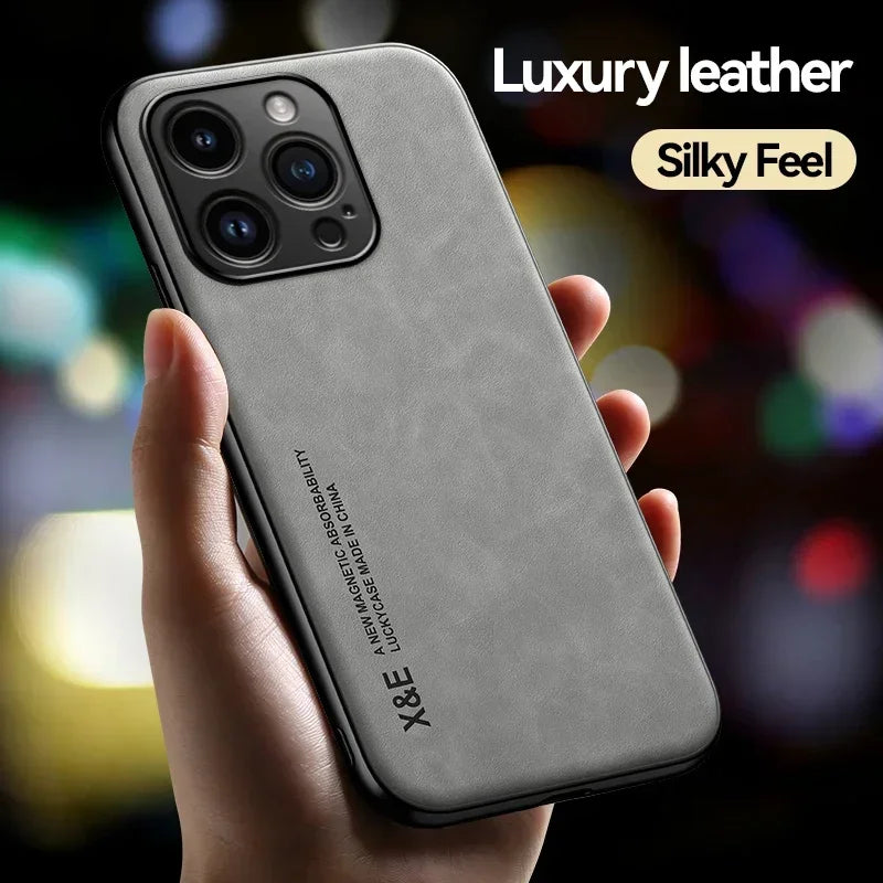 Luxury Leather Case For iPhone