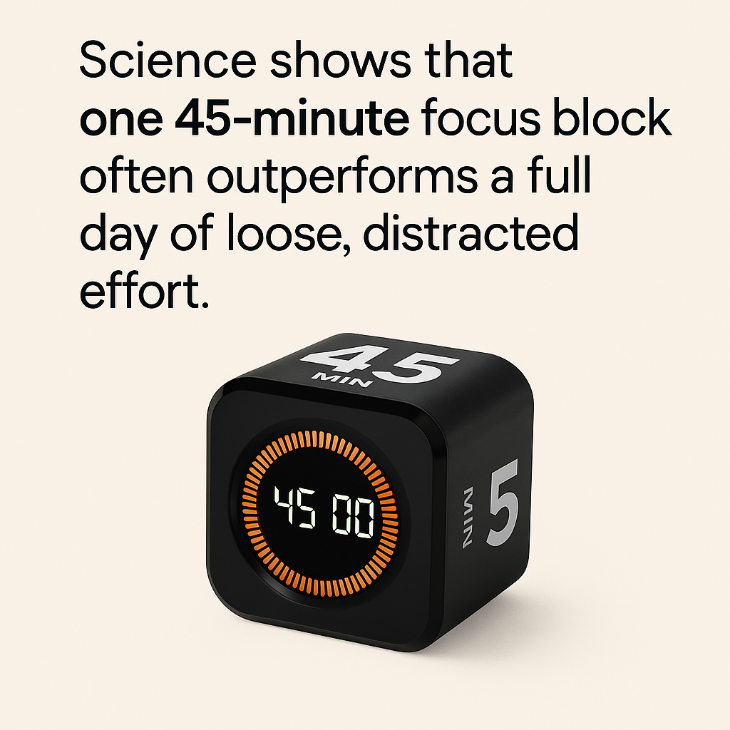 Productivity Timer Cube