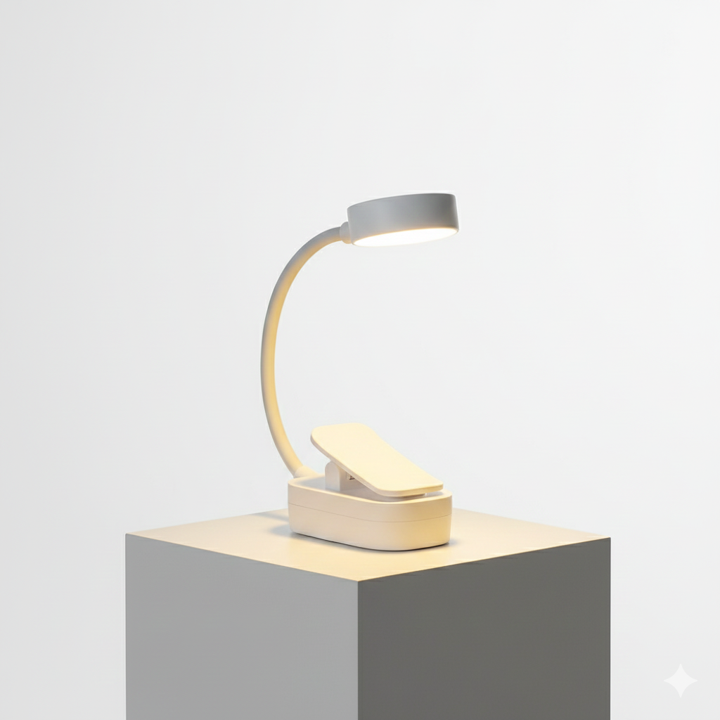 Folding Mini Clip Book Lamp